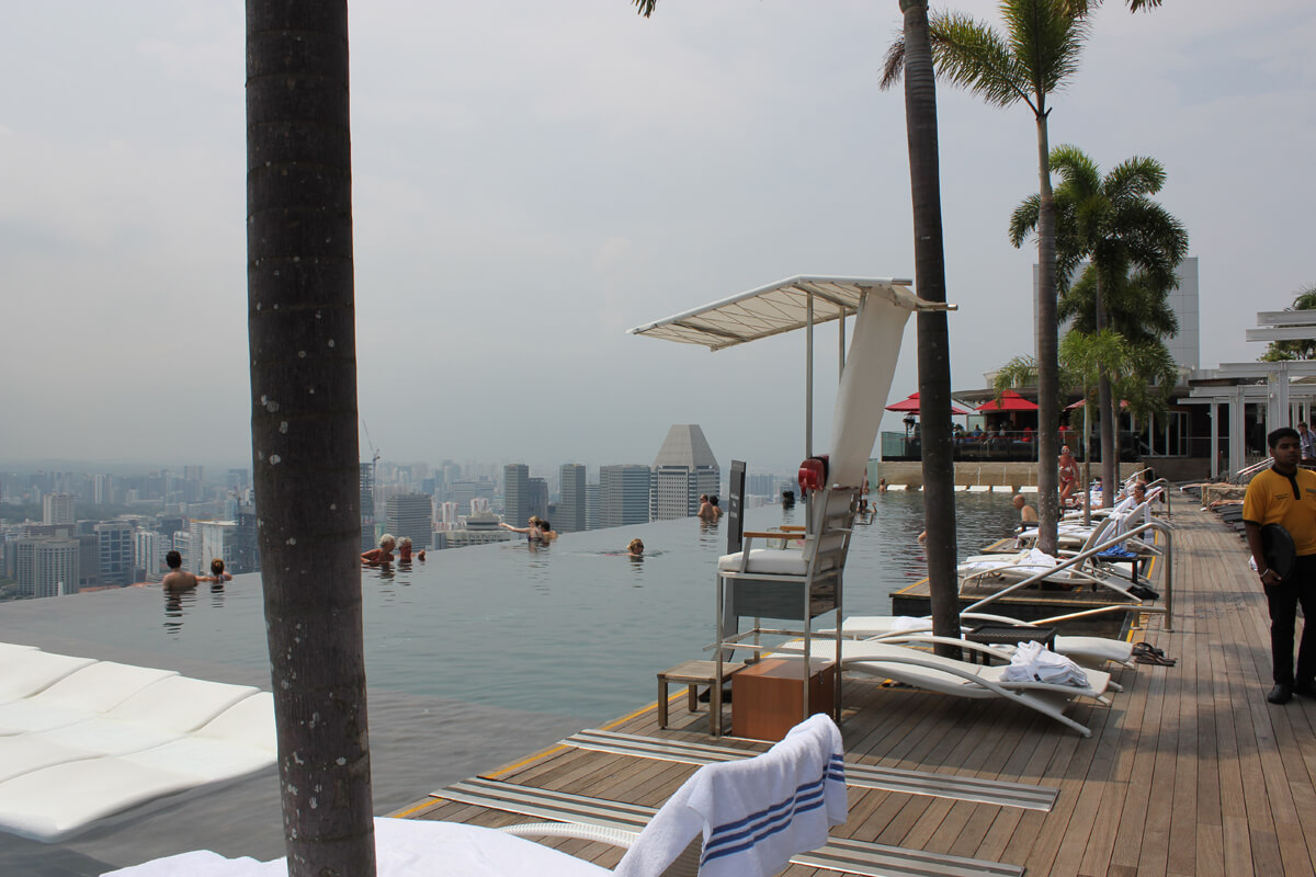 Singapur Hotel Infinity Pool