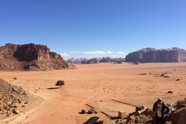 Jordanien Reisebericht Wadi Rum - Spektakuläre Aussicht