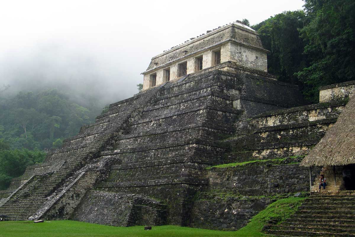 Palenque Tempel Mexiko
